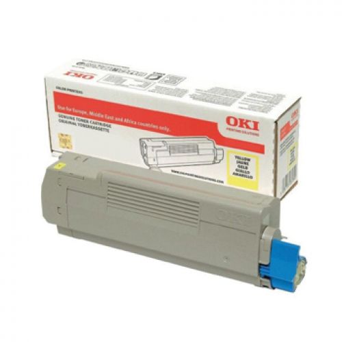 OKI Toner-C833/843 - Yellow , Oki , OKI46443101 , 5031713066811